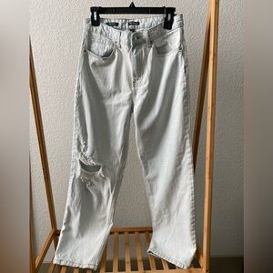 Wild fable, high rise dad jeans, baggy jeans, loose jeans, distressed